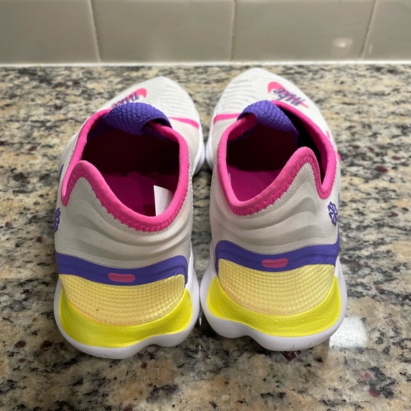 Nike Free RN Flyknit 3.0 Platinum Psychic Purple Women's Size 9 - Picture 4 of 7